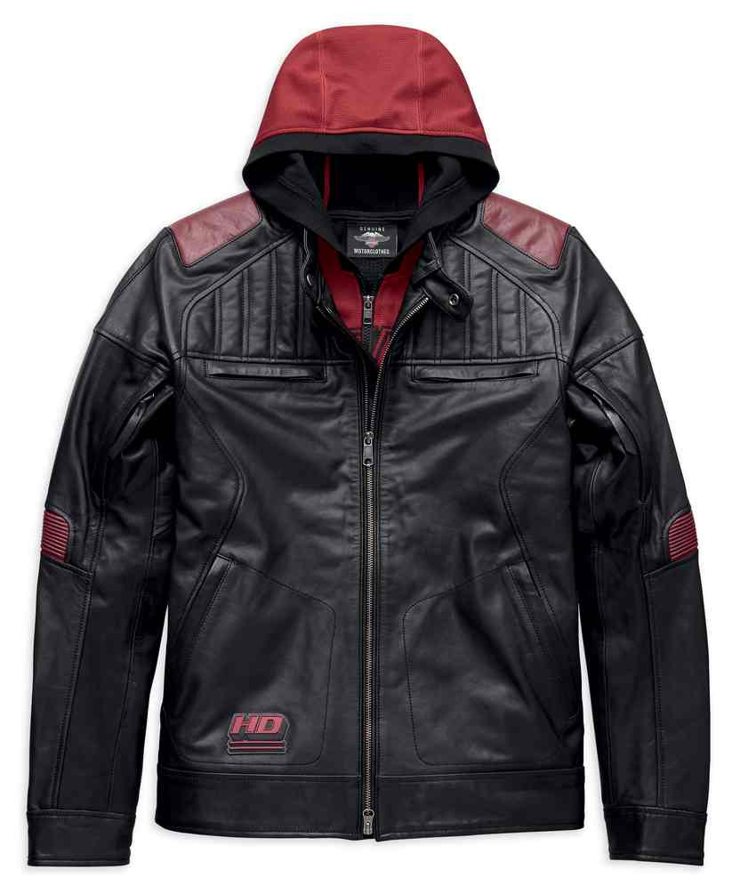 Harley-Davidson® Men's Donhill 3-IN-1 Midweight Leather Jacket