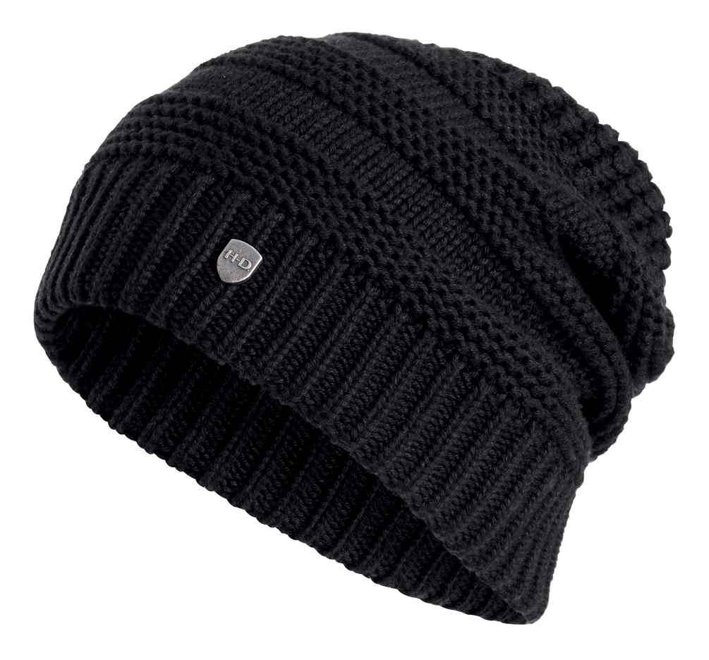 Women's Slouch Chunky Knit Beanie Hat 