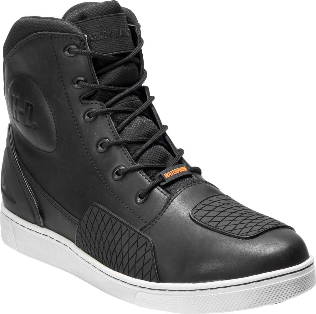 Harley-Davidson Men's Holtman 6-Inch Black Waterproof Motorcycle Boots D96187