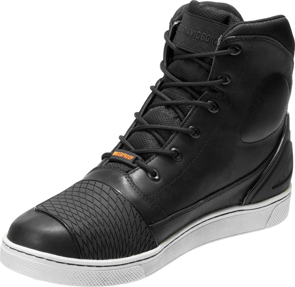 Harley-Davidson® Men's Tolman 8.5-Inch Black Waterproof Motorcycle