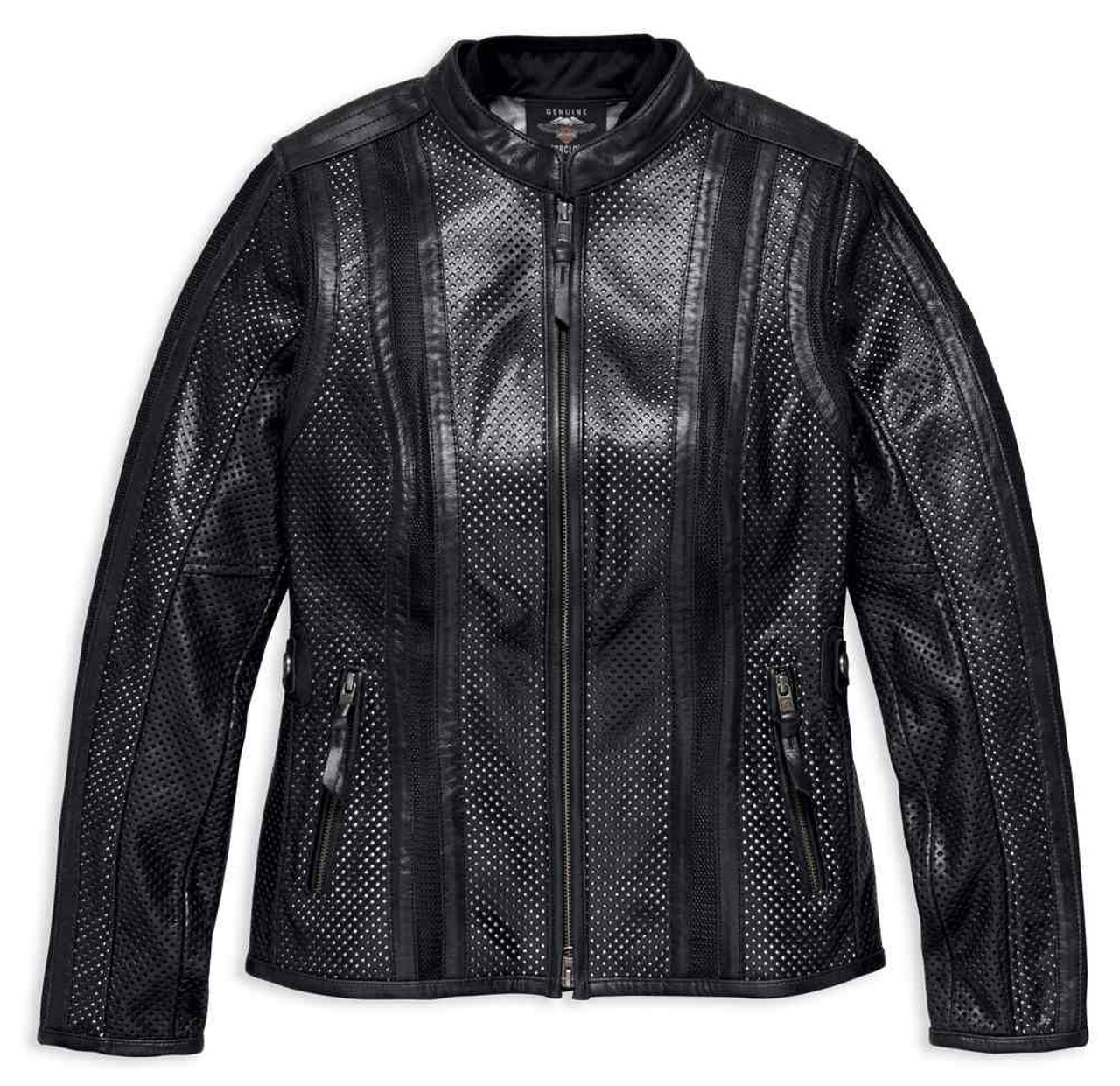 Harley-Davidson® Women's Venos Perforated Leather Jacket w