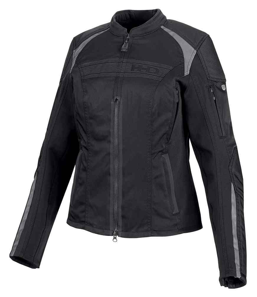 Harley-Davidson® Women's Ledgeview Stretch Riding Jacket, Black