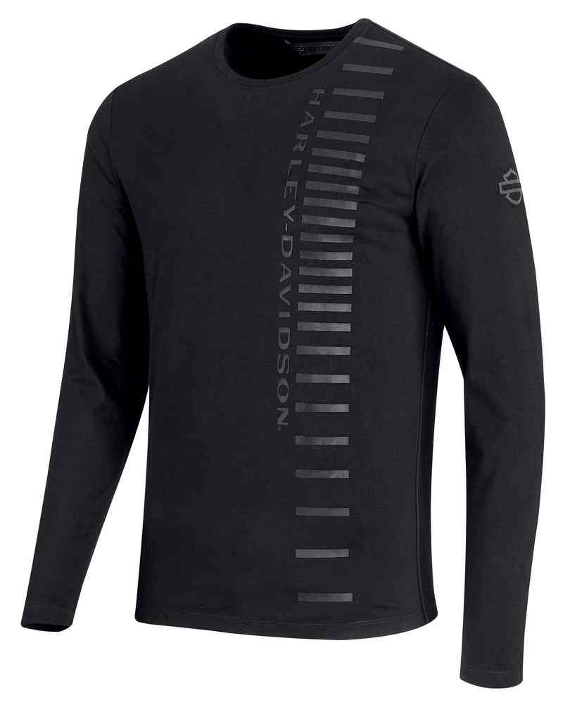 Harley-Davidson® Men's High Density Print Long Sleeve Slim Fit Tee