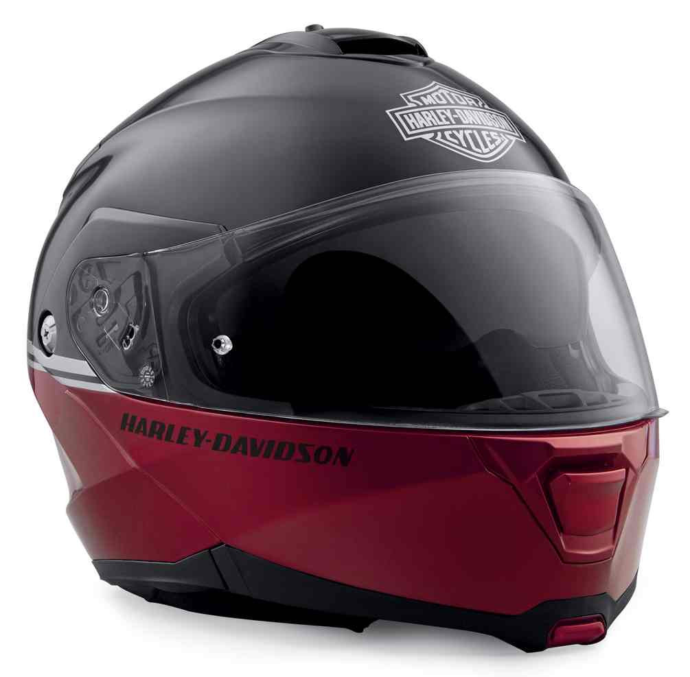 Harley-Davidson® Men's Capstone Sun Shield H24 Modular Helmet, Red