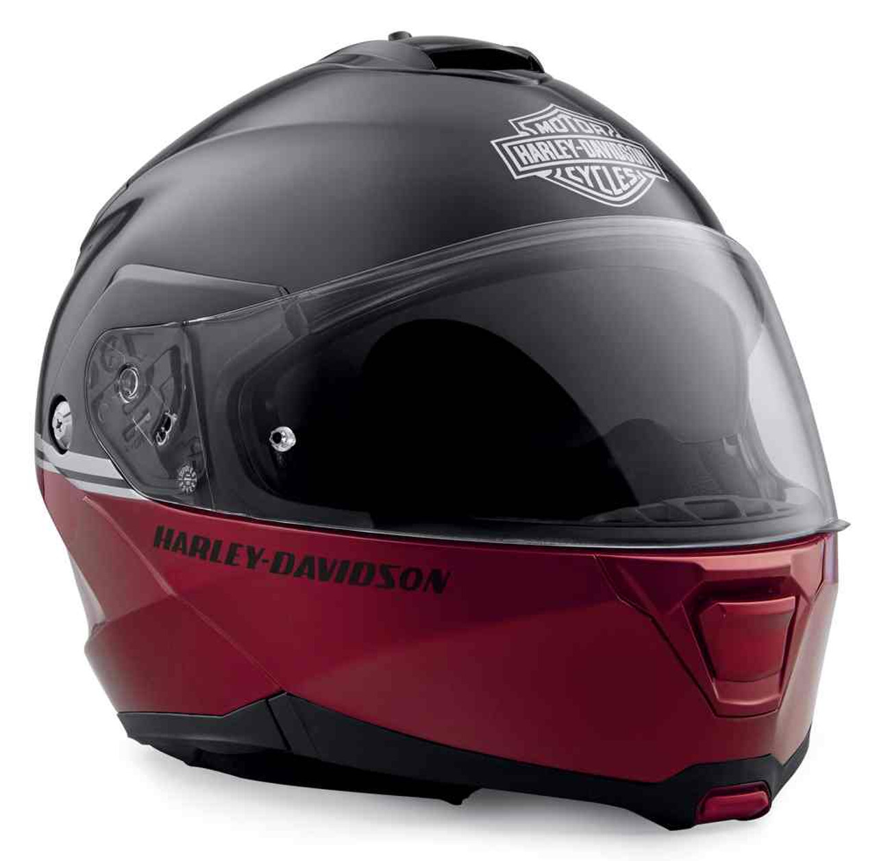 Harley-Davidson® Men's Capstone Sun Shield H24 Modular Helmet, Red  98356-19VX
