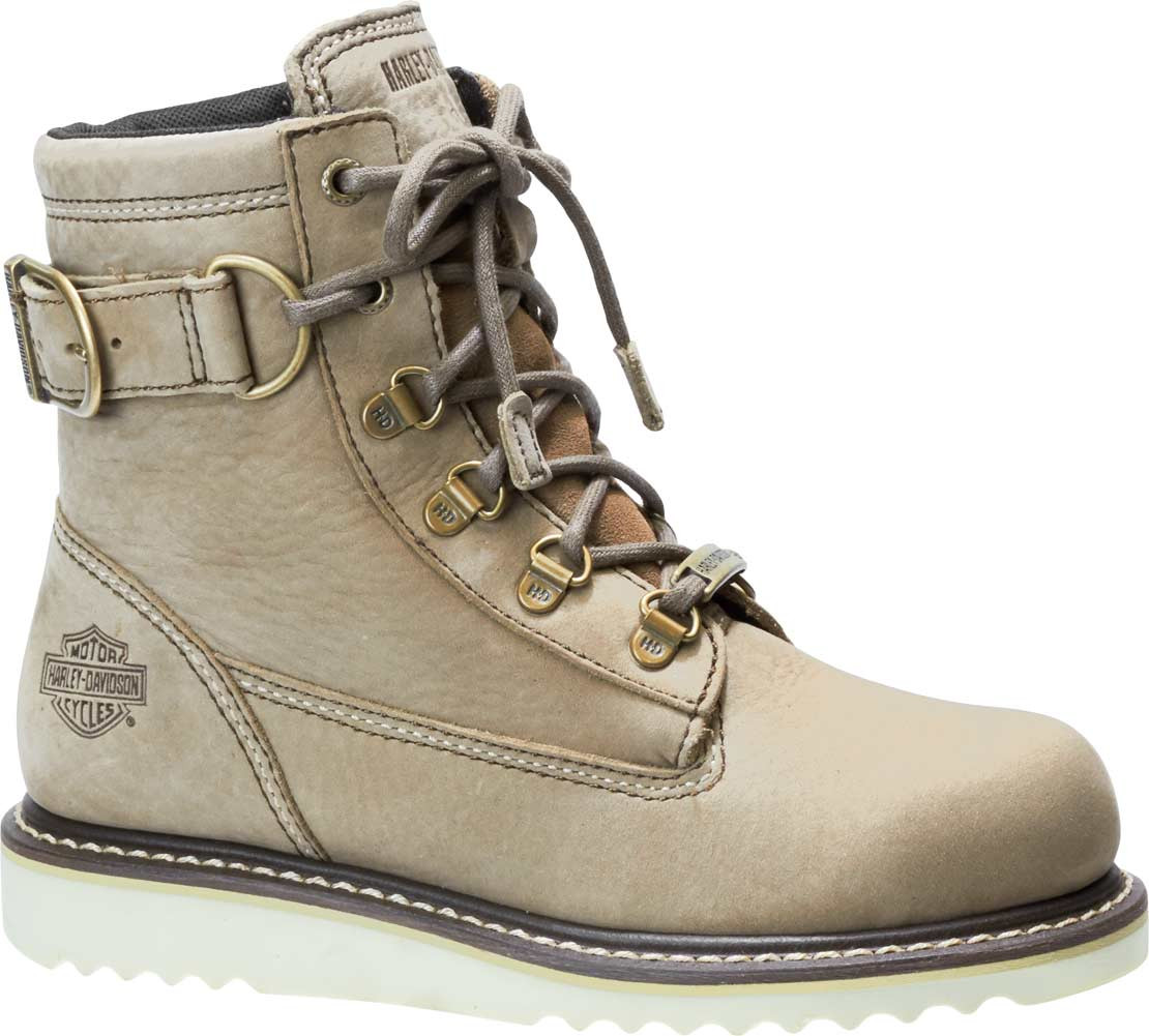 HarleyDavidson® Women's Marconi 6Inch Black or Sand Motorcycle Boots