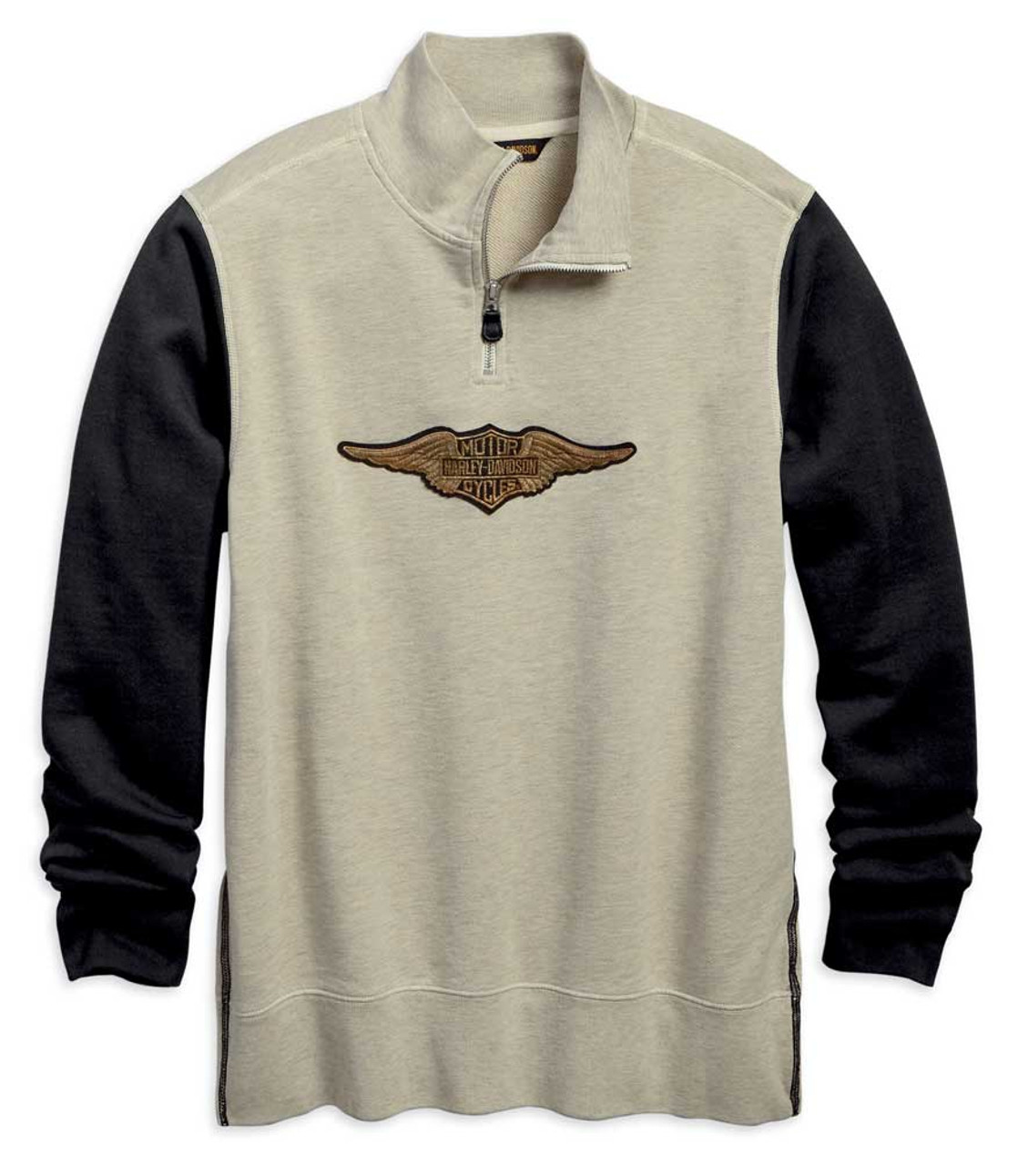 Harley-Davidson® Men's 1/4-Zip Slim Fit Classic Race Jersey