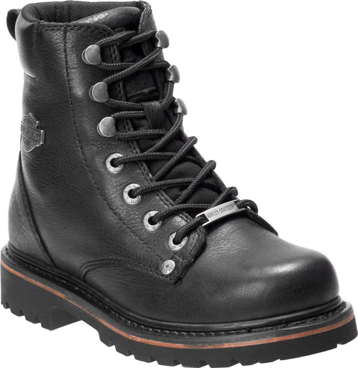 Harley Davidson ミリタリーブーツ ブラック 並行輸入品】ハーレーダビッドソン メンズ ブレーキライトブーツ