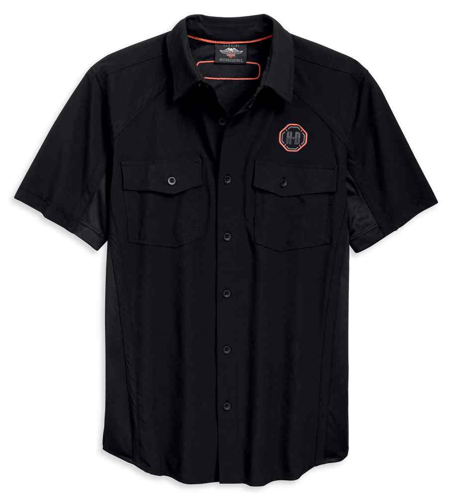 Harley-Davidson® Men's Performance Vented Fast Dry Woven Shirt