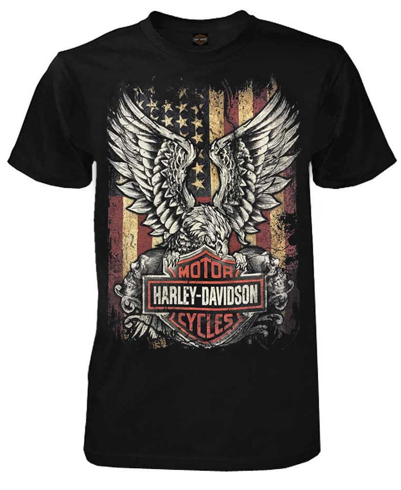 Harley-Davidson® Men's Custom Freedom Short Sleeve Crew Neck Tee