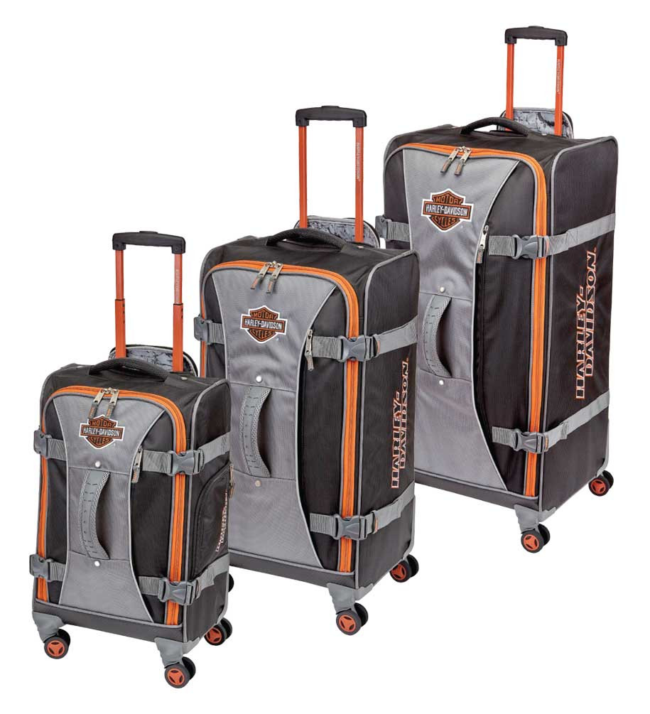 Harley-Davidson® Independence Pass Luggage 3 Piece Set Includes
