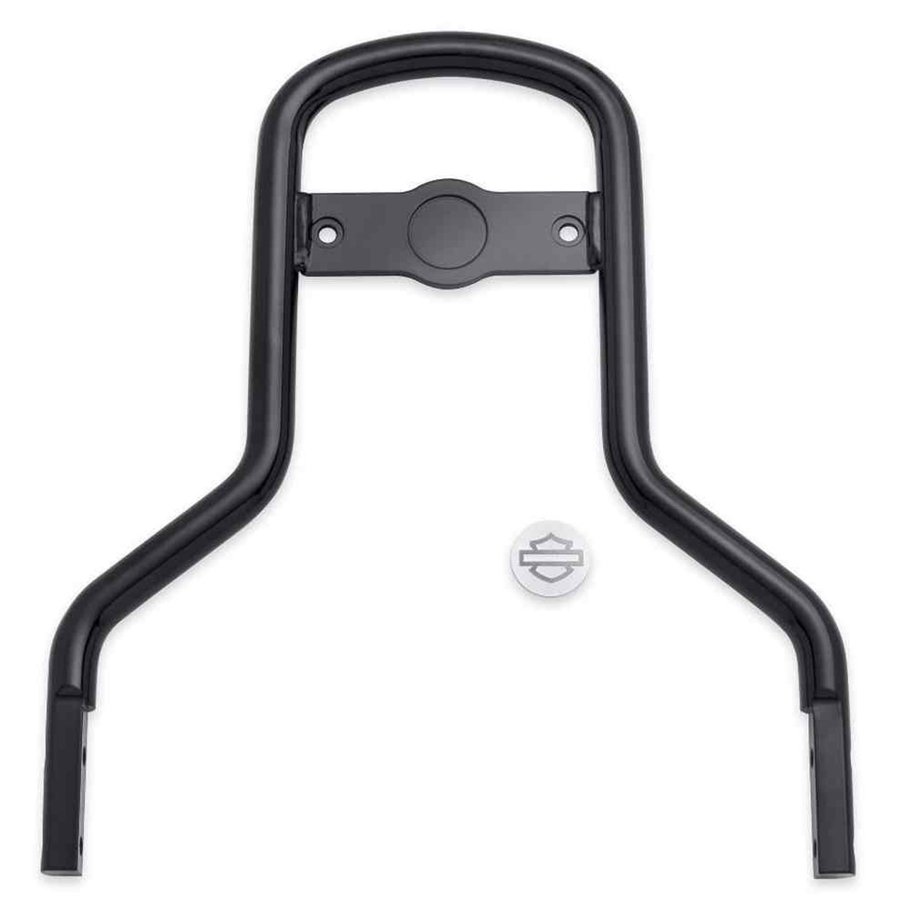 Harley-Davidson® Low Mini-Medallion Style Sissy Bar Upright, Gloss