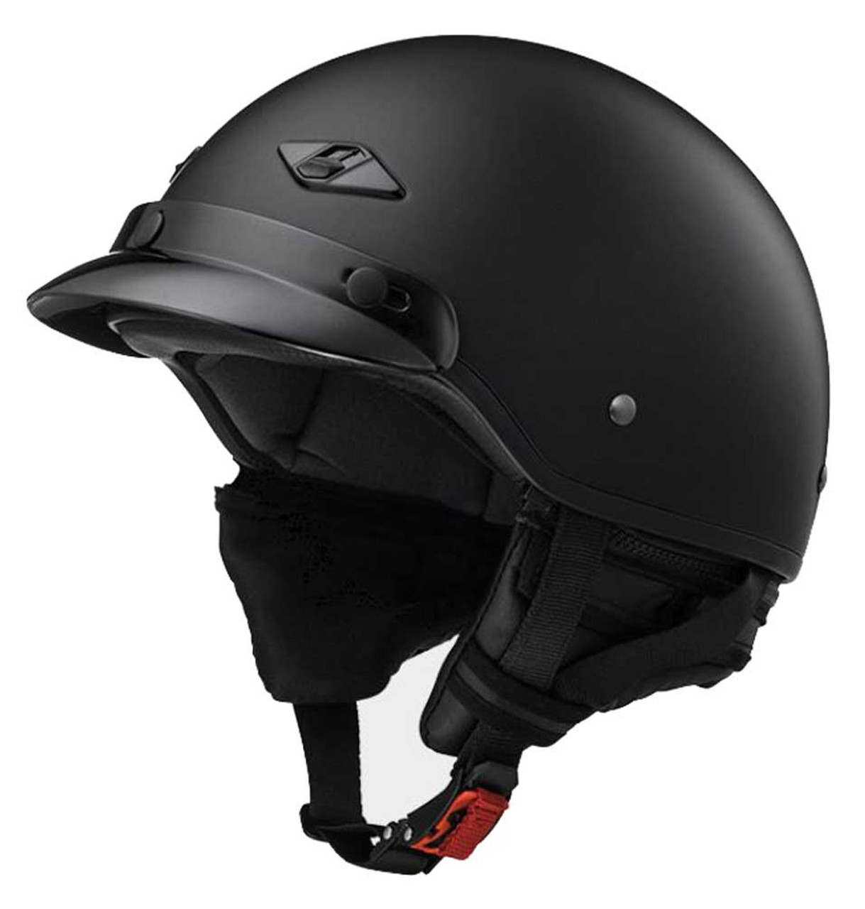 LS2 Helmets Bagger Fiberglass Motorcycle Half Helmet - Hard Luck