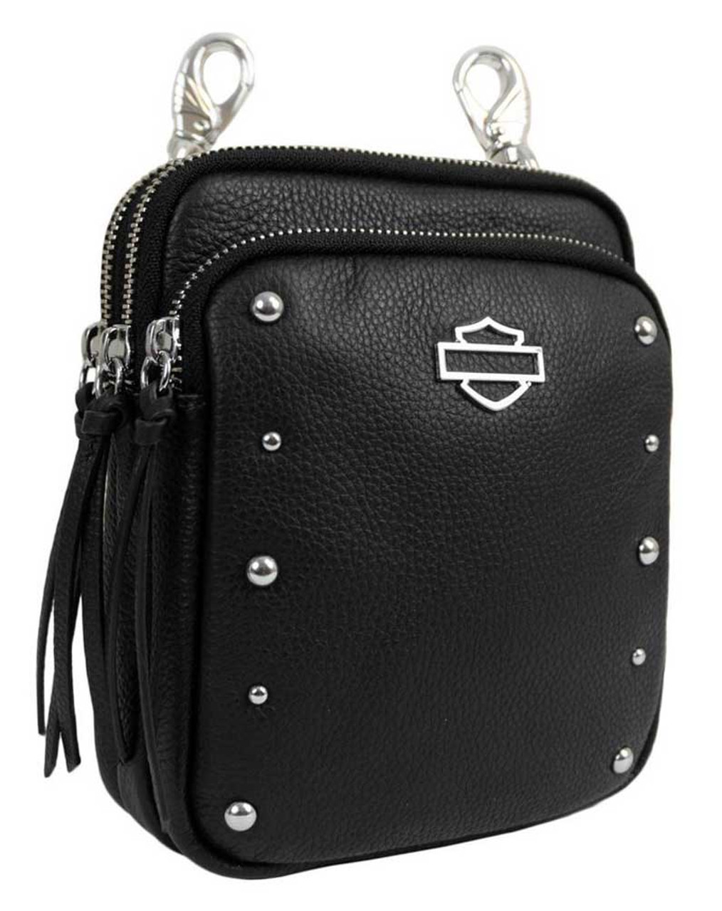 Harley-Davidson® Women's B&S Rider Leather 3-IN-1 Deluxe Hip