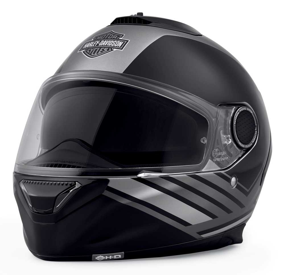 Harley-Davidson® Men's Vanocker S08 Full-Face Helmet, Gloss Black