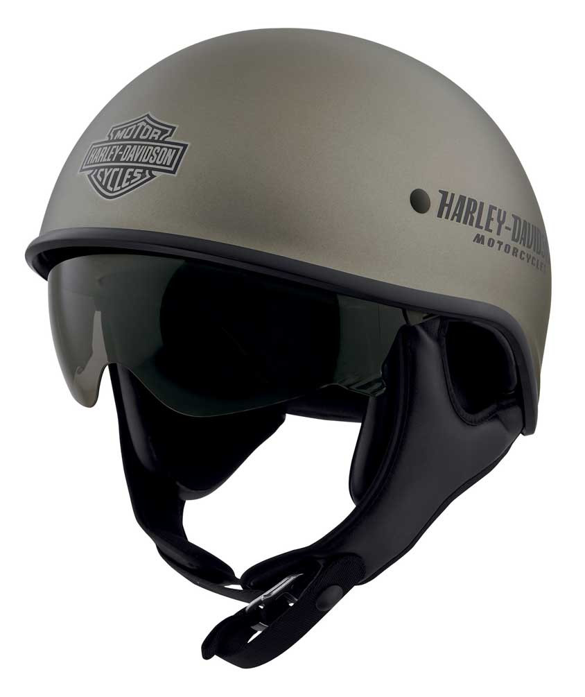 Harley-Davidson® Men's Curbside DLX X06 Half Helmet, Matte