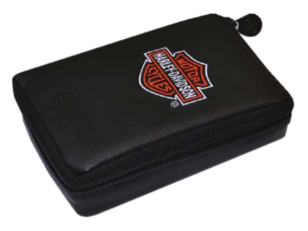 Harley-Davidson® Dart Big Pack Zipper Case w/ Accessory Clear Tube