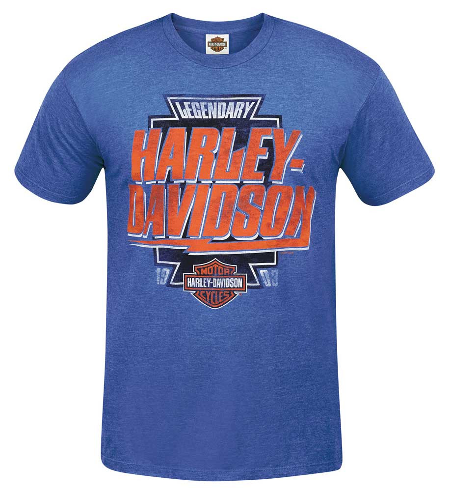 Harley-Davidson® Men's Name Flash Retro Crew-Neck Short Sleeve T