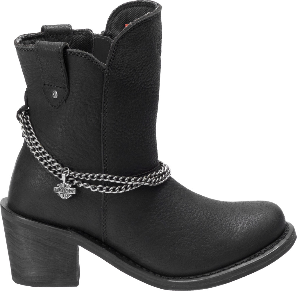 Harley-Davidson® FOOTWEAR Women's Vanette 7-Inch Black Leather