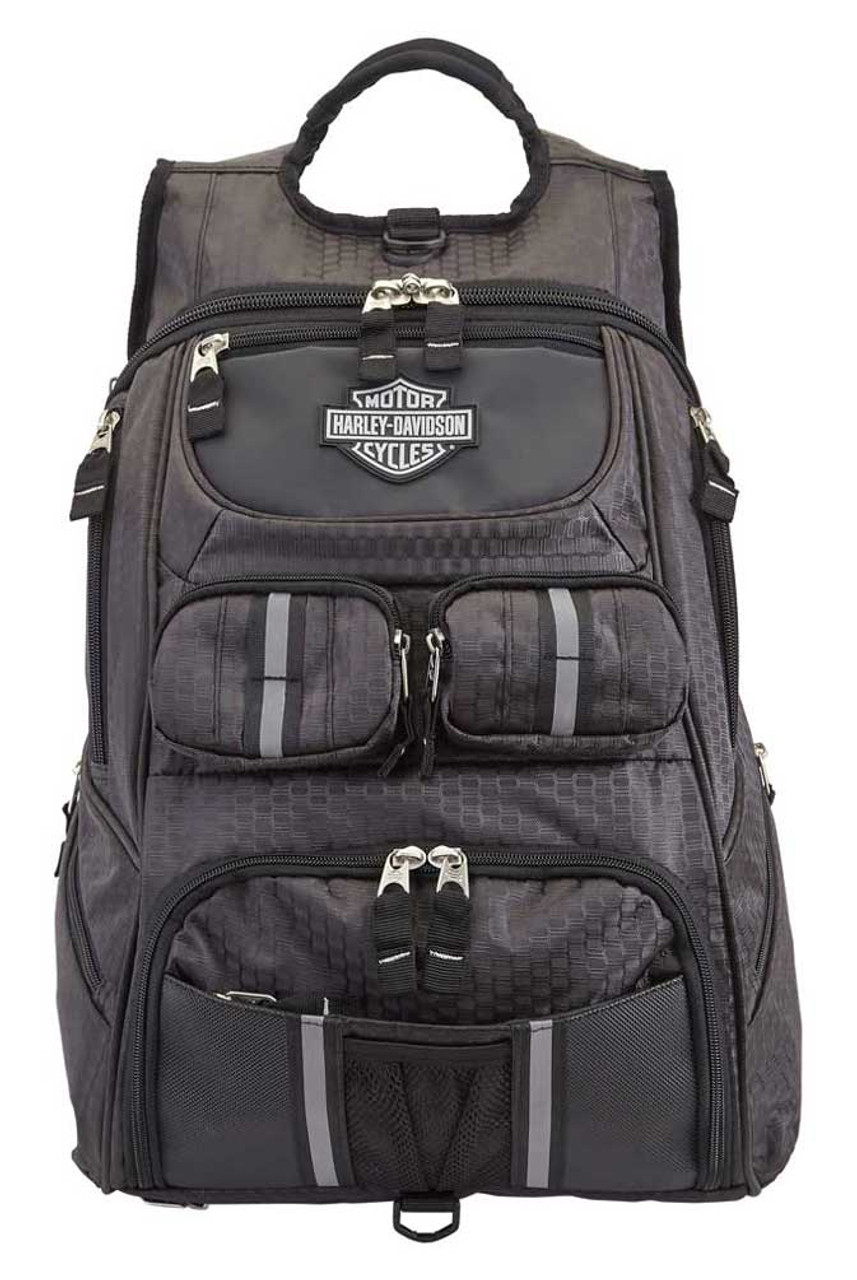 Harley-Davidson® Tough Terrain Backpack w/ Helmet Holder