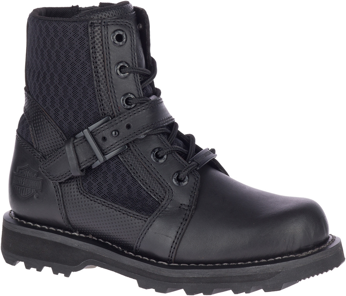 Harley-Davidson® Women's Hamlyn 6-Inch Black Motorcycle Riding