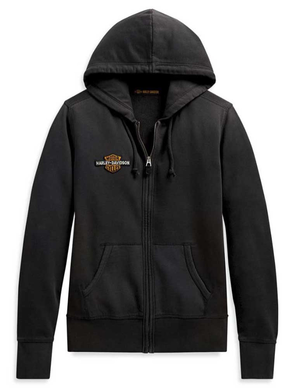 Harley-Davidson® Women's Studded Vintage Logo Zip-Up Hoodie