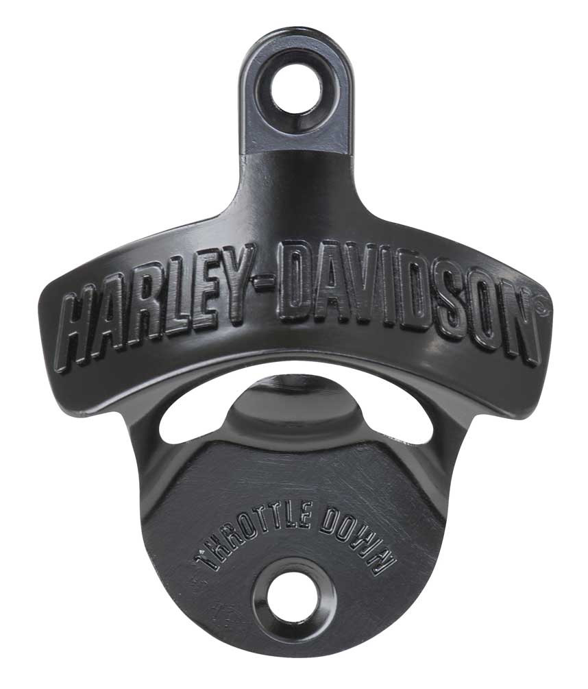 Harley-Davidson® Custom Throttle Down Wall Mount Bottle Opener