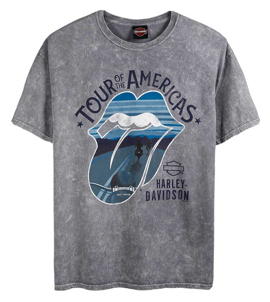 90s ROLLING STONES／HARLEY-DAVIDSON USA製 90年代 90s アメリカ製 ローリングストーンズ 長袖 ミュージック