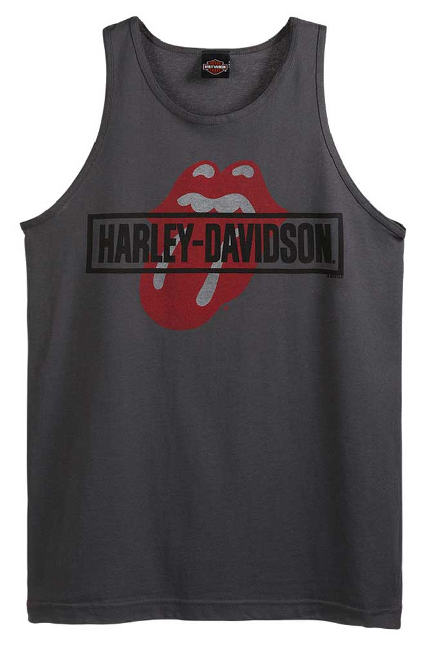 Harley-Davidson® Men's Rolling Stones Mash Sleeveless Cotton