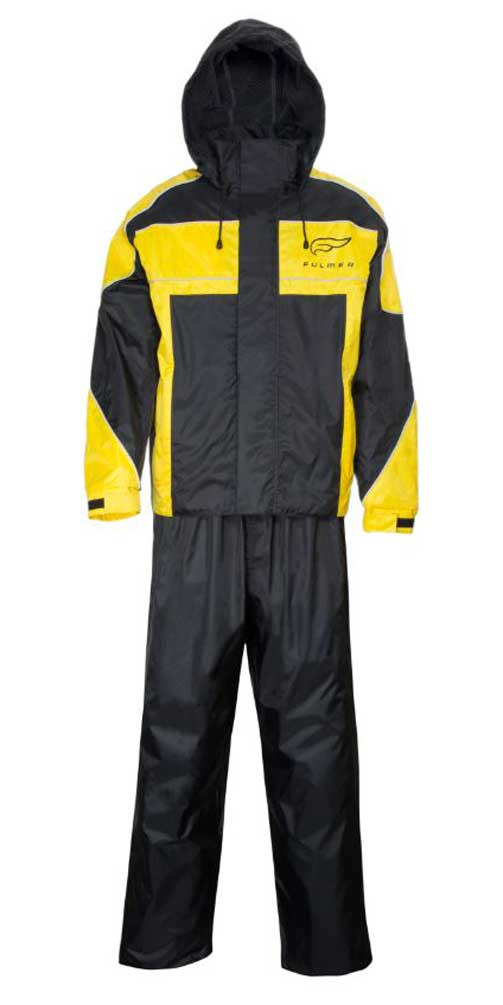 black rain gear