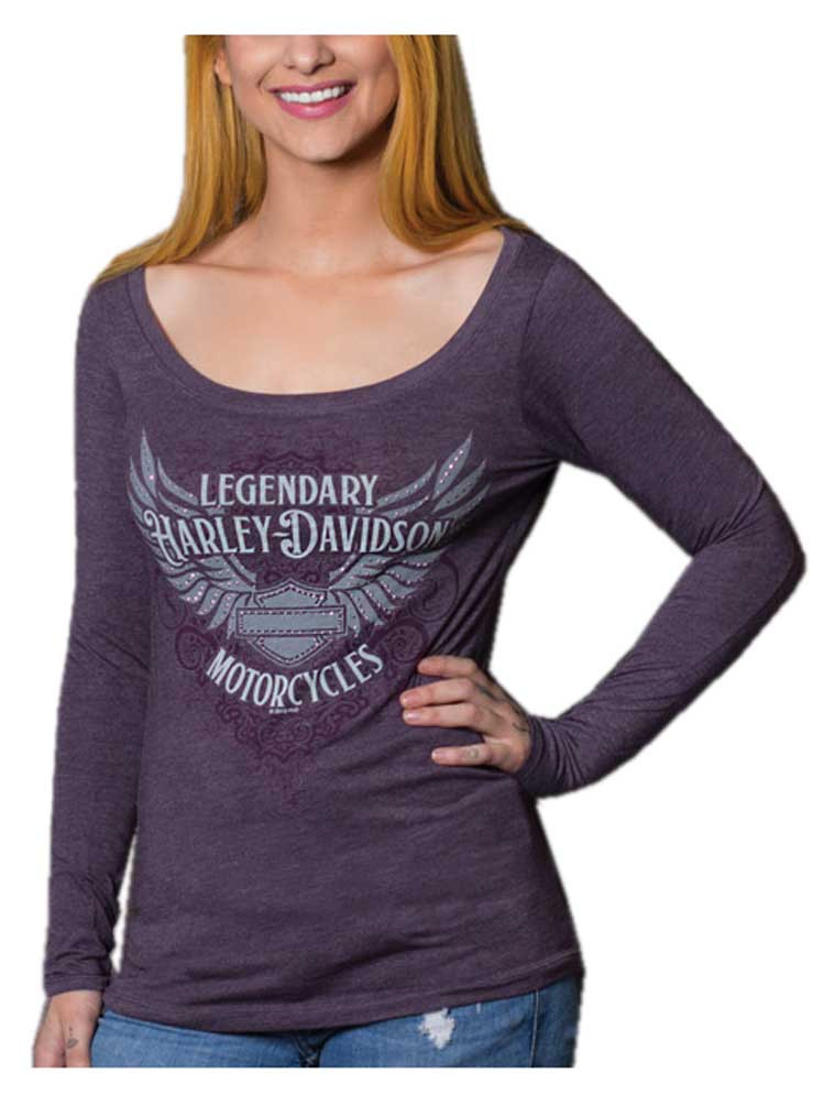 womens harley davidson long sleeve t shirts