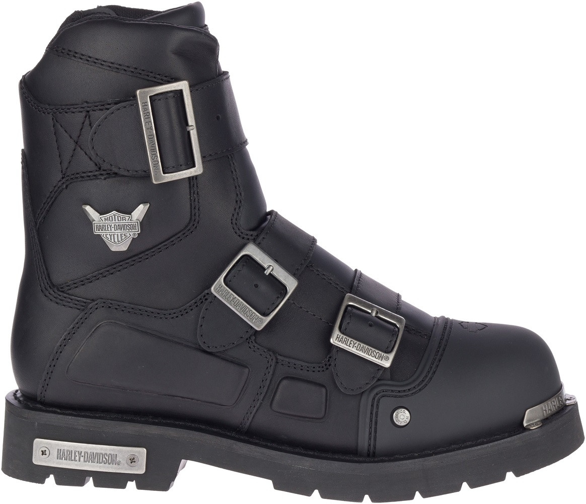 Harley-Davidson® Men's Waverly 7-Inch Black Leather Motorcycle