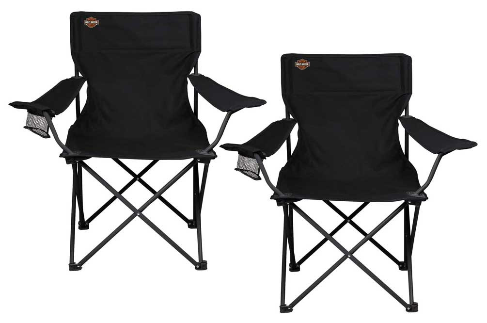 Harley-Davidson® Bar & Shield Logo Compact Camping Chairs by