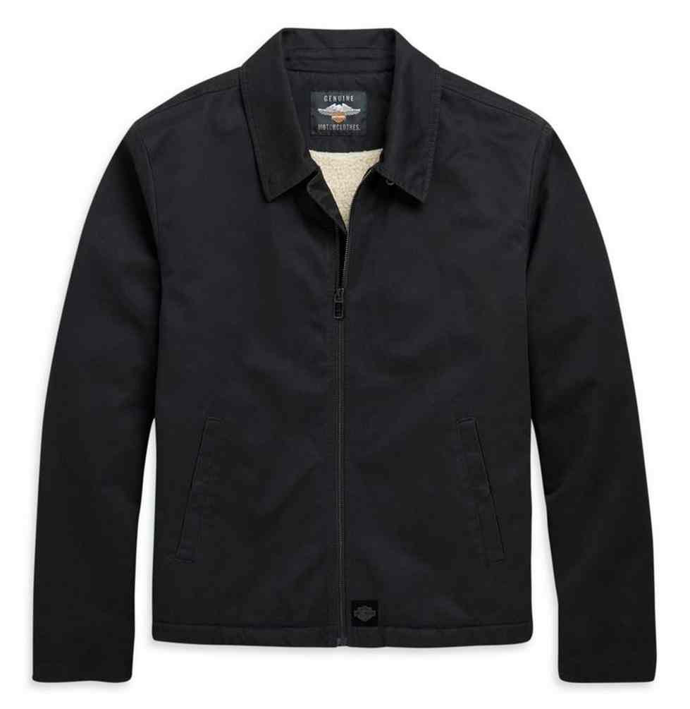 ハーレーダビッドソン
 XL1200Xフォーティーエイト インジェクションタンク Harley-Davidson® Men's Sherpa Lined Canvas Casual Jacket - Black