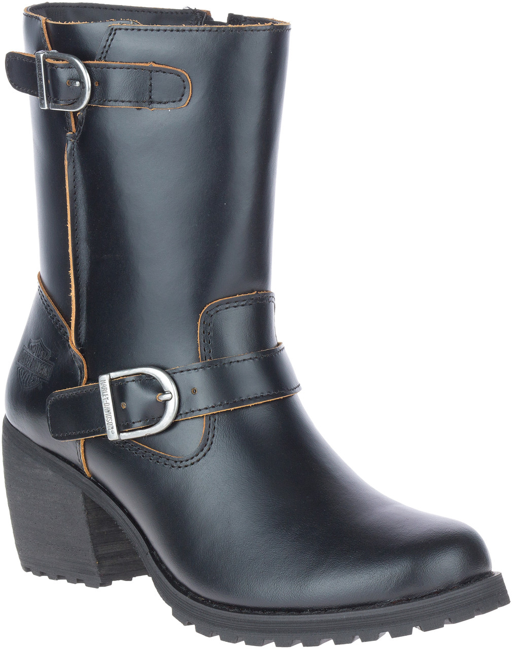 Harley-Davidson® Women's Lalanne Black Motorcycle Engineer Boots
