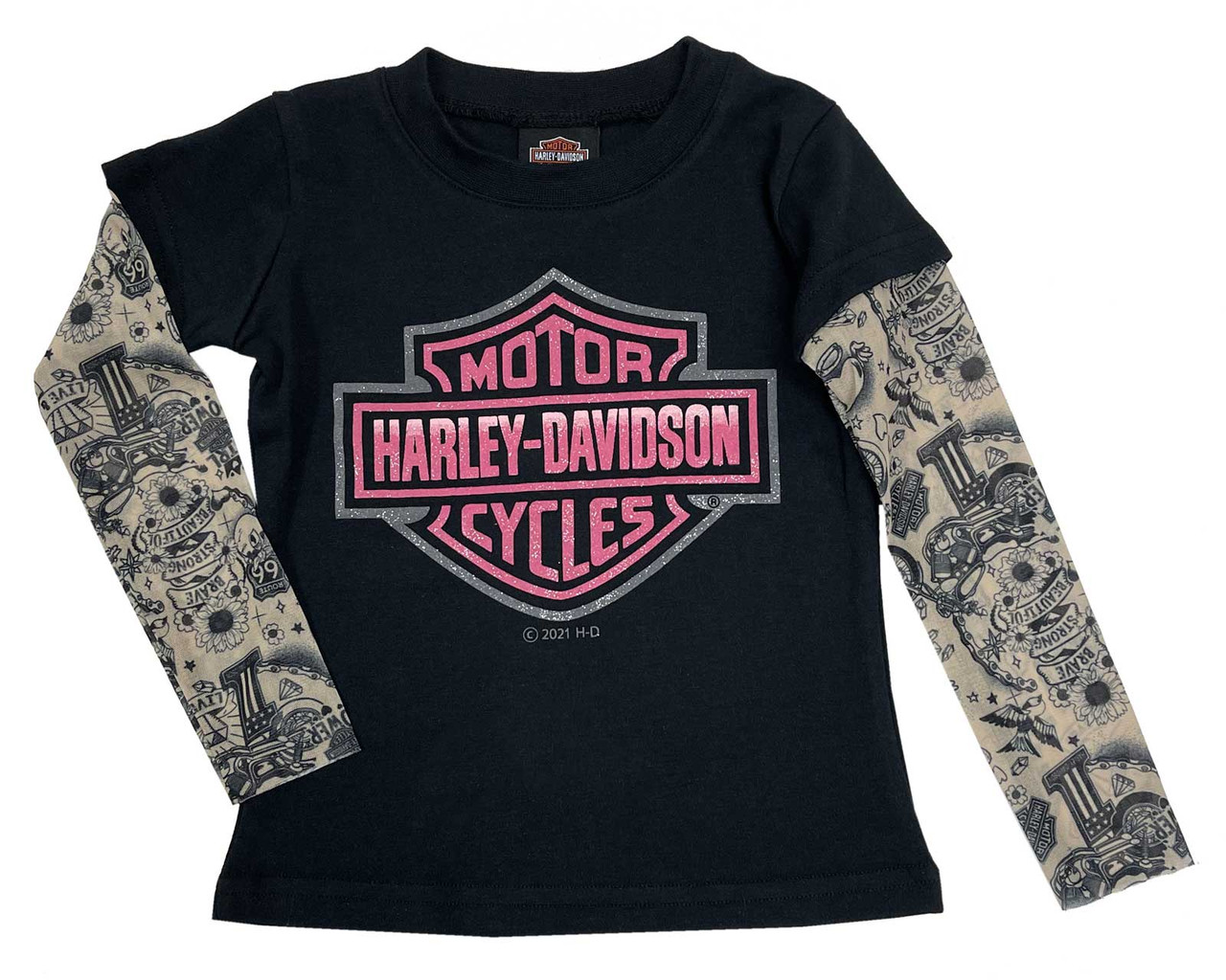 harley davidsonTシャツ tattoo studio yamada - ウォームアップウェア