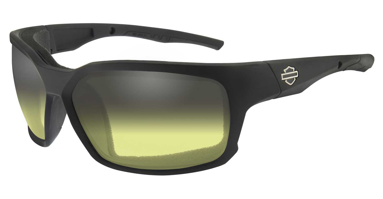Harley-Davidson® Men's COGS Sunglasses, Light Adjusting Yellow