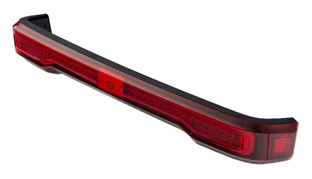 HarleyDavidson® LED King TourPak Run/Brake/Turn Lamp Kit Red Lens