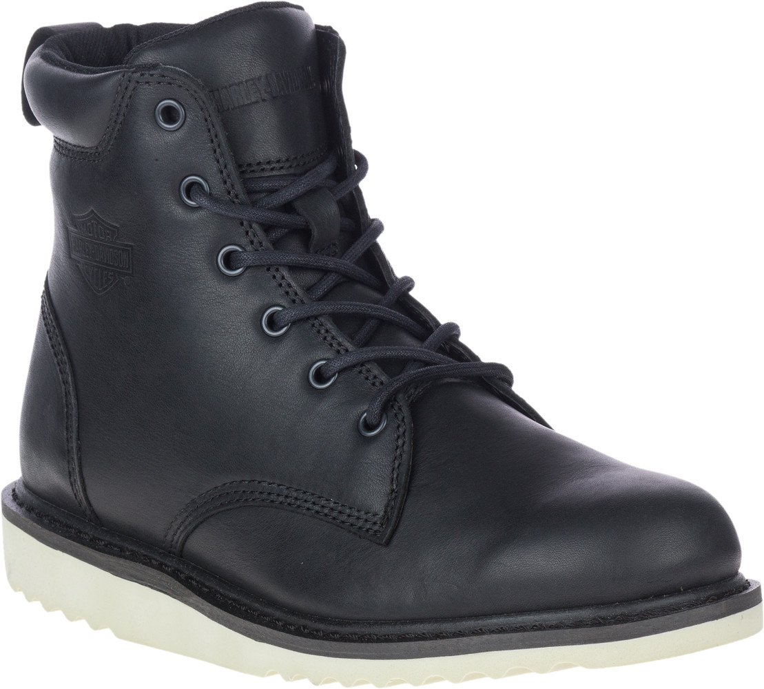 Black Motorcycle Riding Boots, D93774 