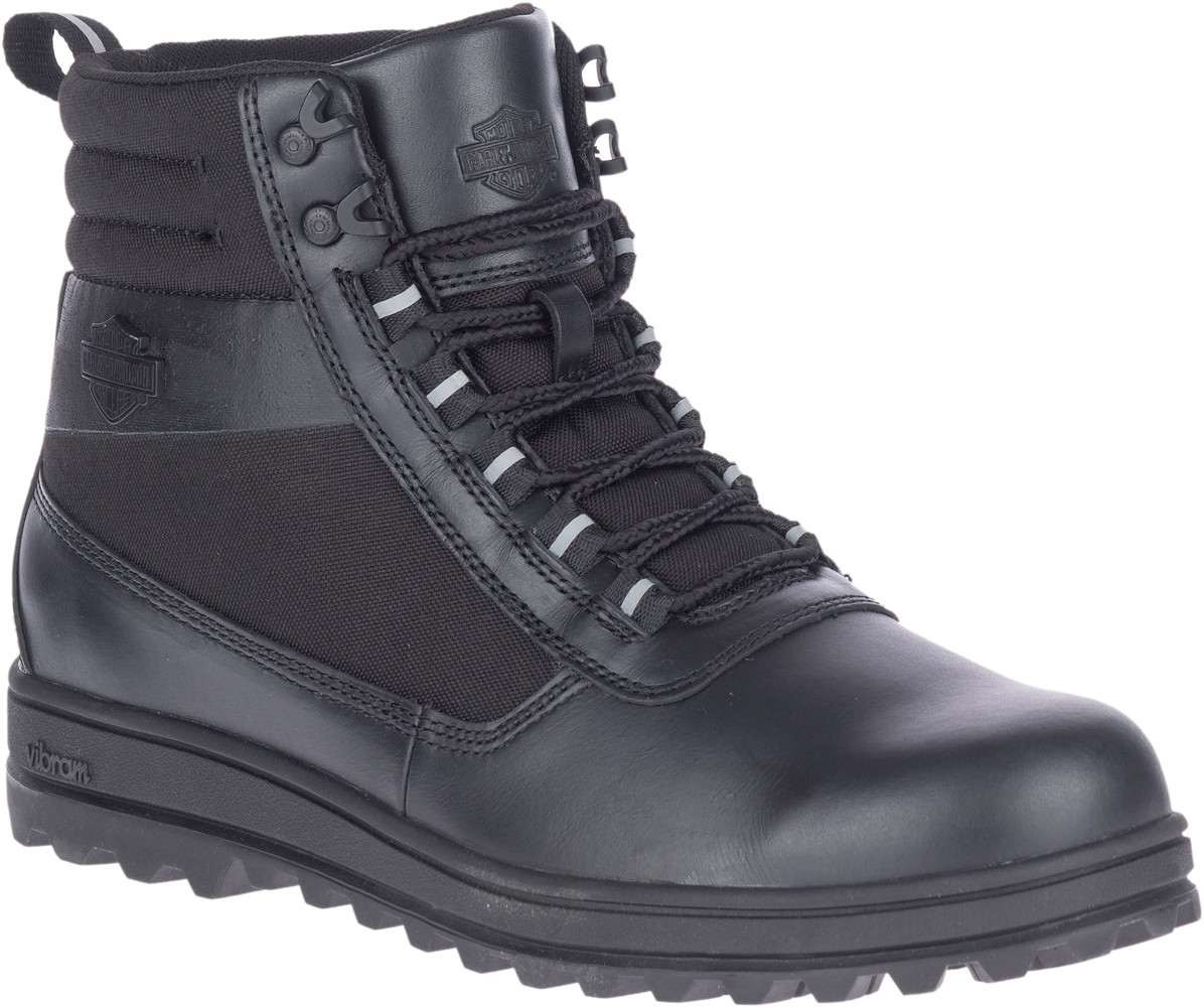 Harley-Davidson® Men's Tallmadge 5-Inch Lace-Up Black Motorcycle