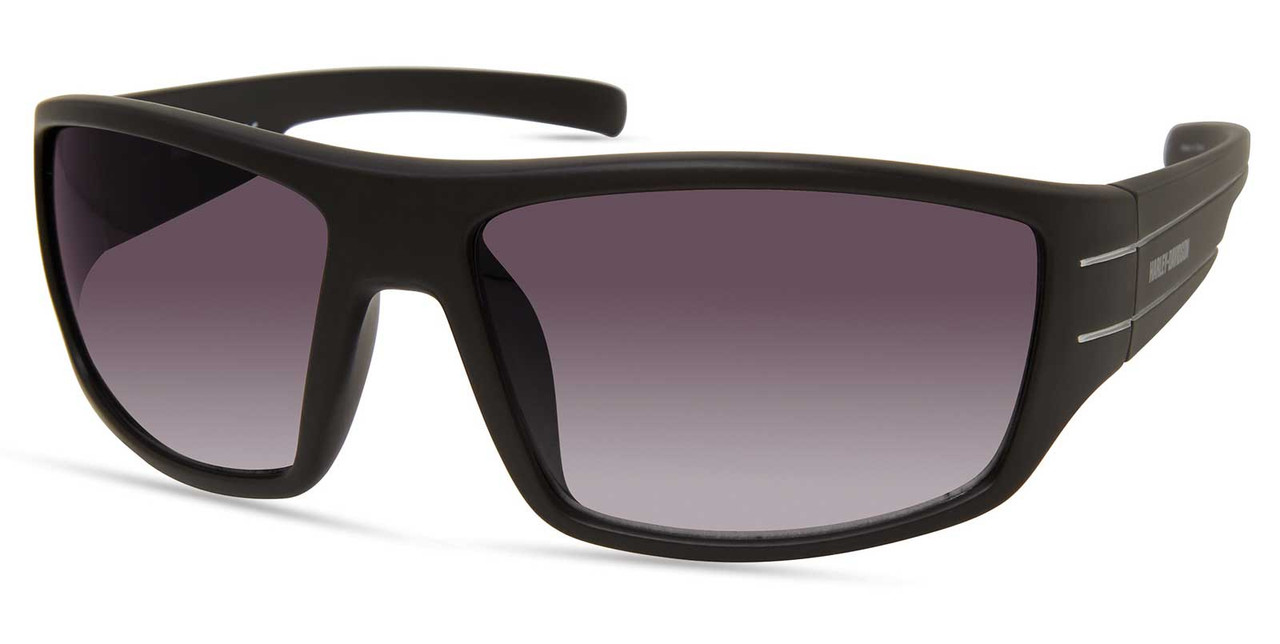 Harley-Davidson® Men's Wide Temple Sunglasses, Matte Black Frame Harley-Davidson® Men's Wide Temple Sunglasses, Matte Black Frame
