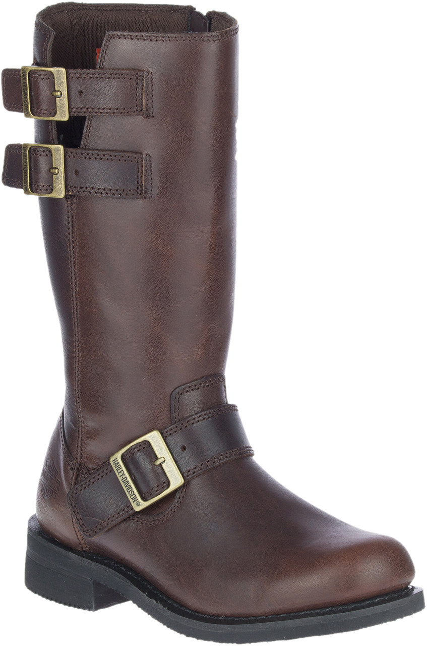 Harley-Davidson® Women's Barlyn 11-Inch Brown Engineer Motorcycle