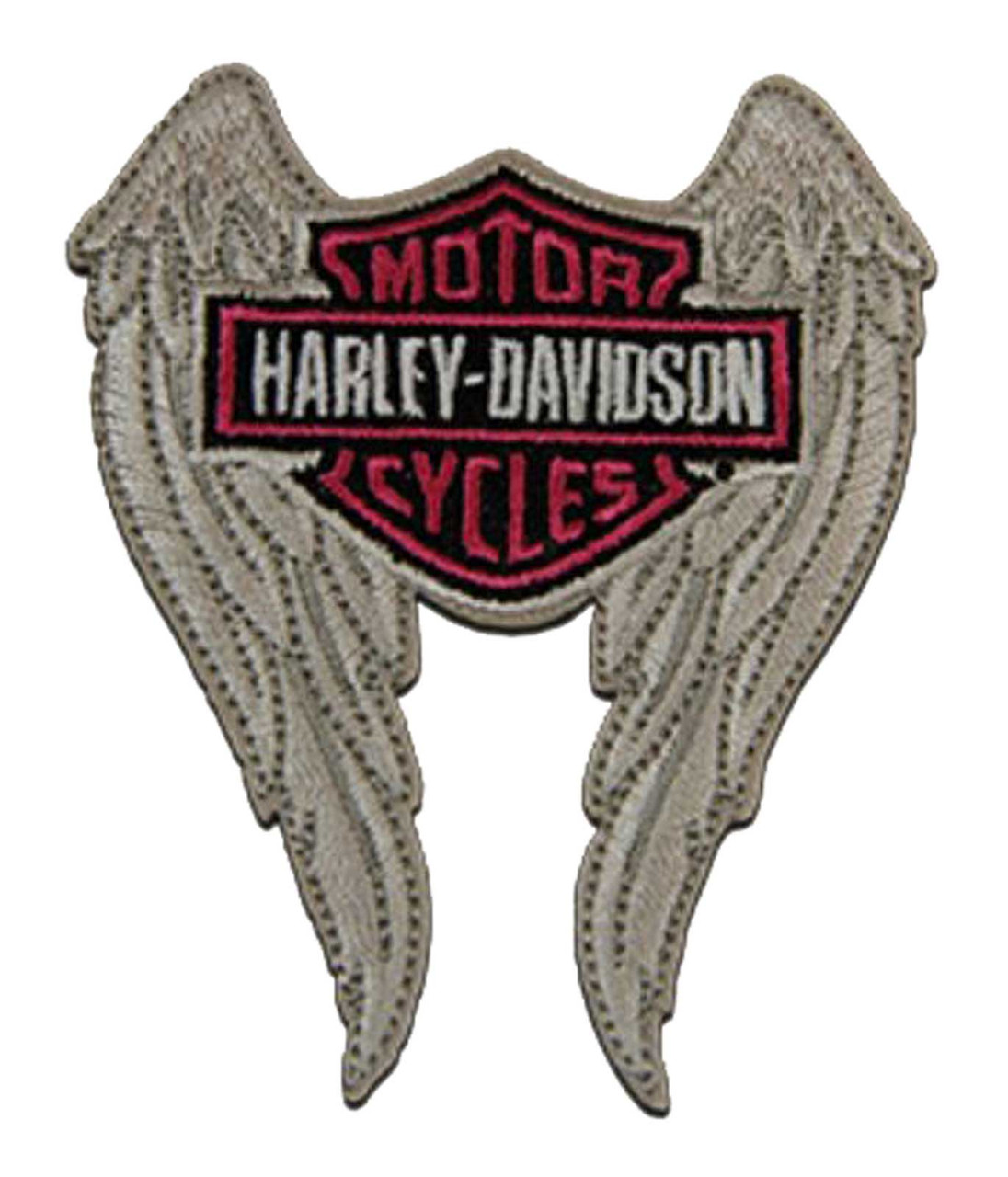 Harley-Davidson® 2 inch Embroidered Winged Bar & Shield Logo