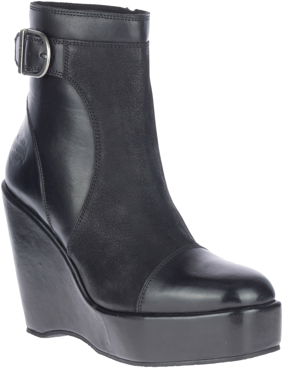 Harley-Davidson® Women's Celina Black 4.5-Inch Fashion Wedge