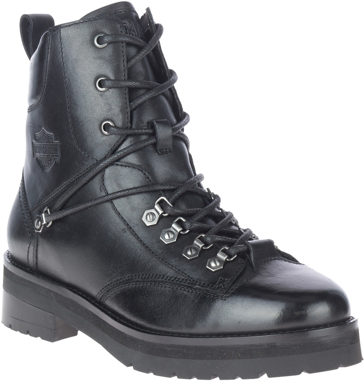 Harley-Davidson ☆ Asher Combat Boots Women's Harley-Davidson® Women's Aldrin 5.5-Inch Lace Black