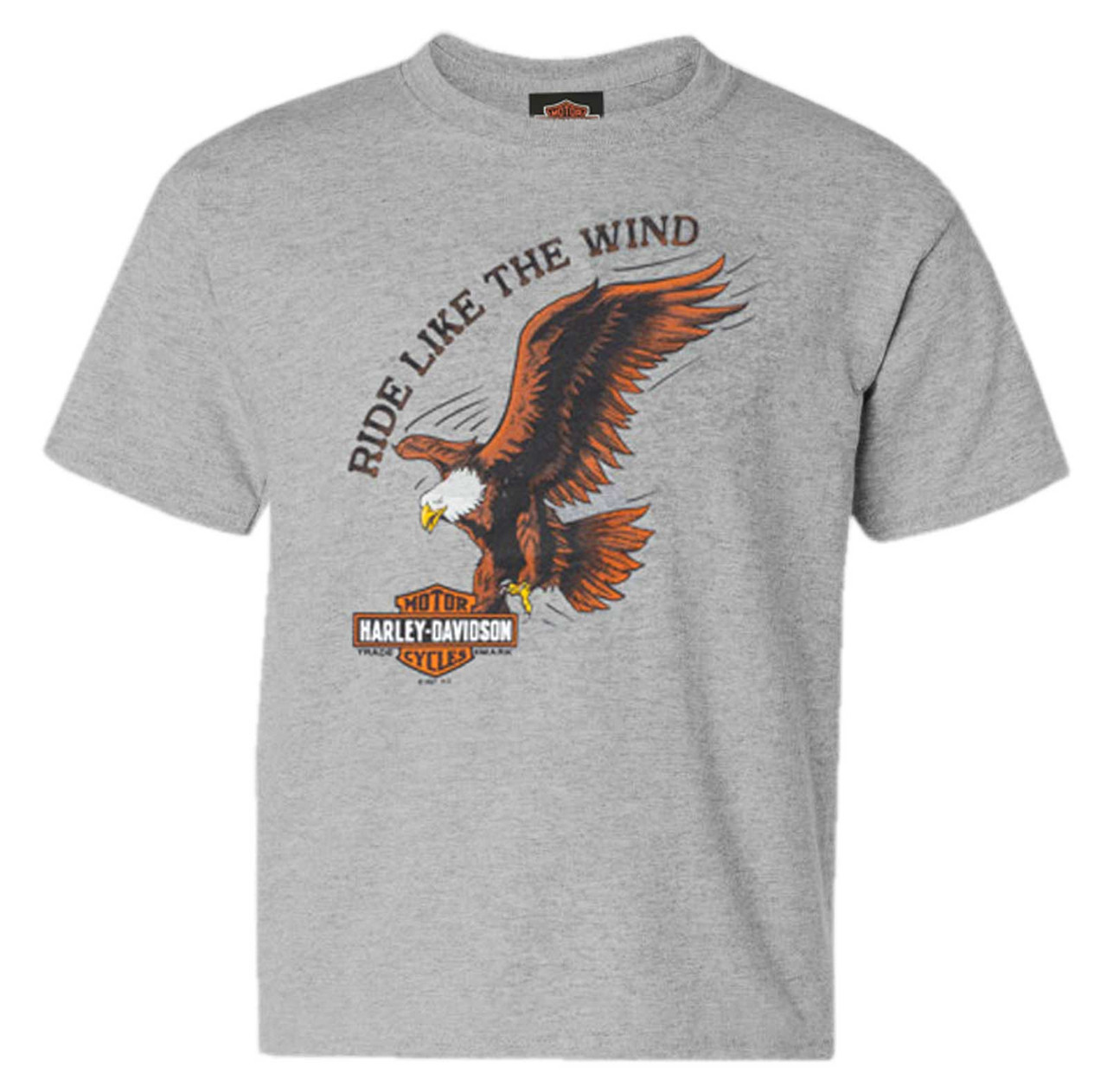 Harley-Davidson® Boy's The Wind Eagle Short Sleeve Poly-Blend