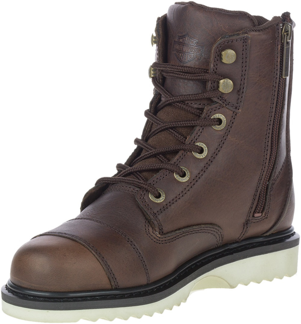 HarleyDavidson® Women's Marconi 7Inch Brown Motorcycle Boots, D84728