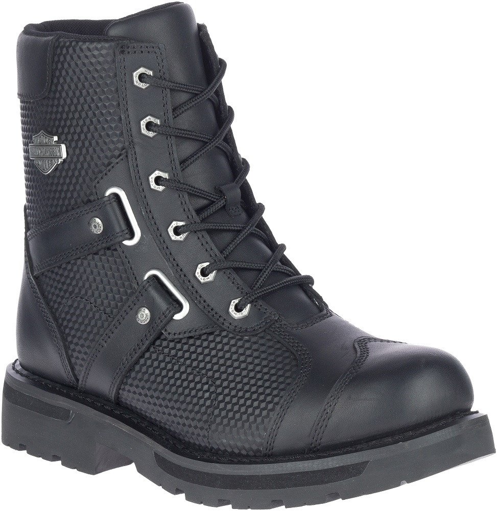 Harley-Davidson® Men's Stealth Carbon Lace 7-Inch Black Motorcycle