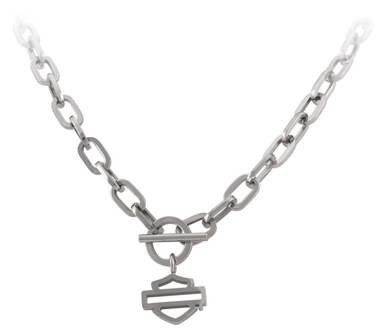Harley-Davidson® Women's Large Chain Link Toggle Bar