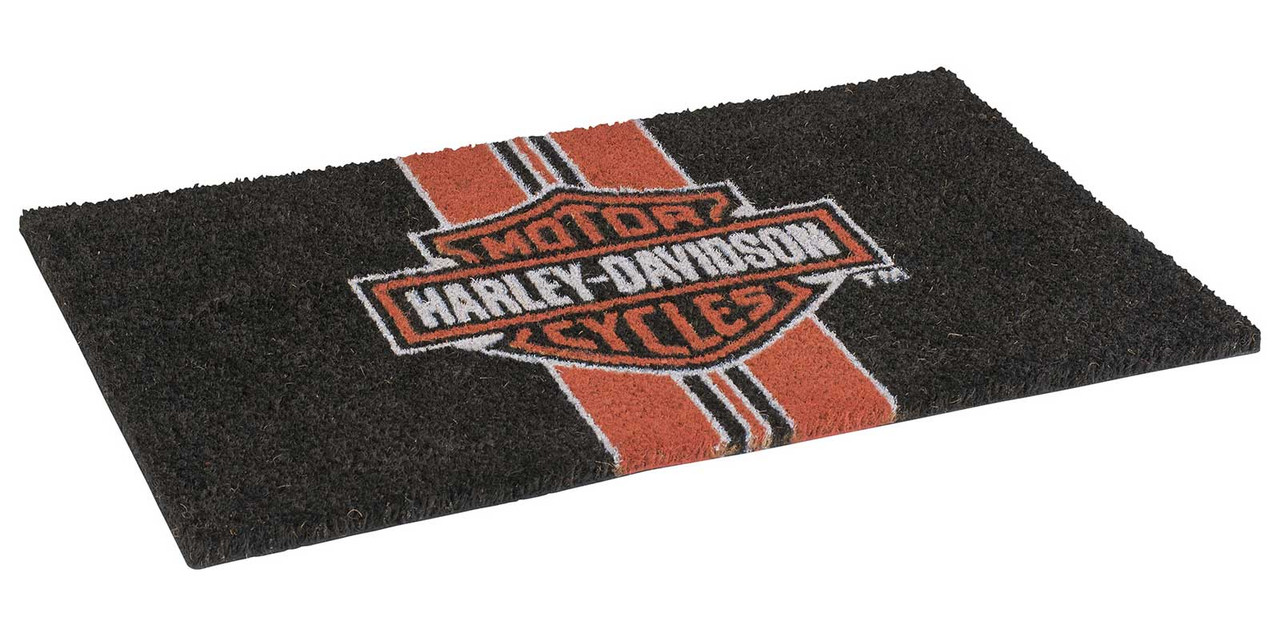 Harley-Davidson® Entry Mat 30 x 18 inches, Bar & Shield Logo w